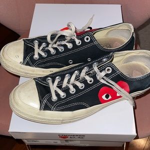 Converse PLAY Comme does Garçons 8.5Men/10.5 WM